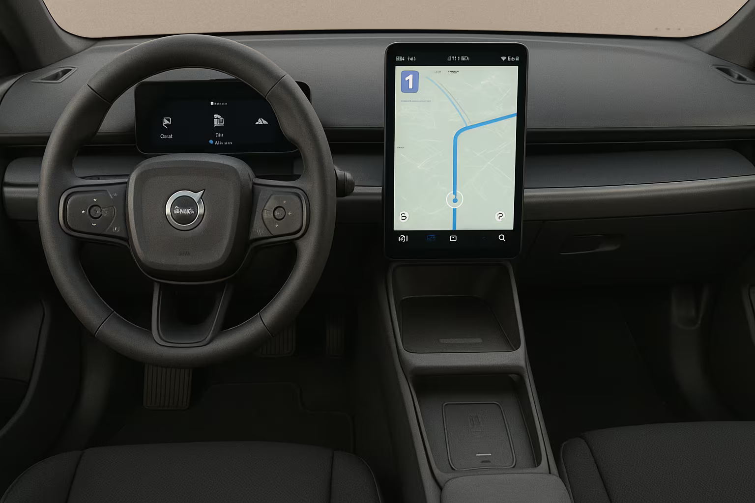 Volvo EX30 2025: Der 42.900€-Mini-Vikinge, der meine Tesla-Liebe kaltstellte 1 volvo ex30 Cockpit