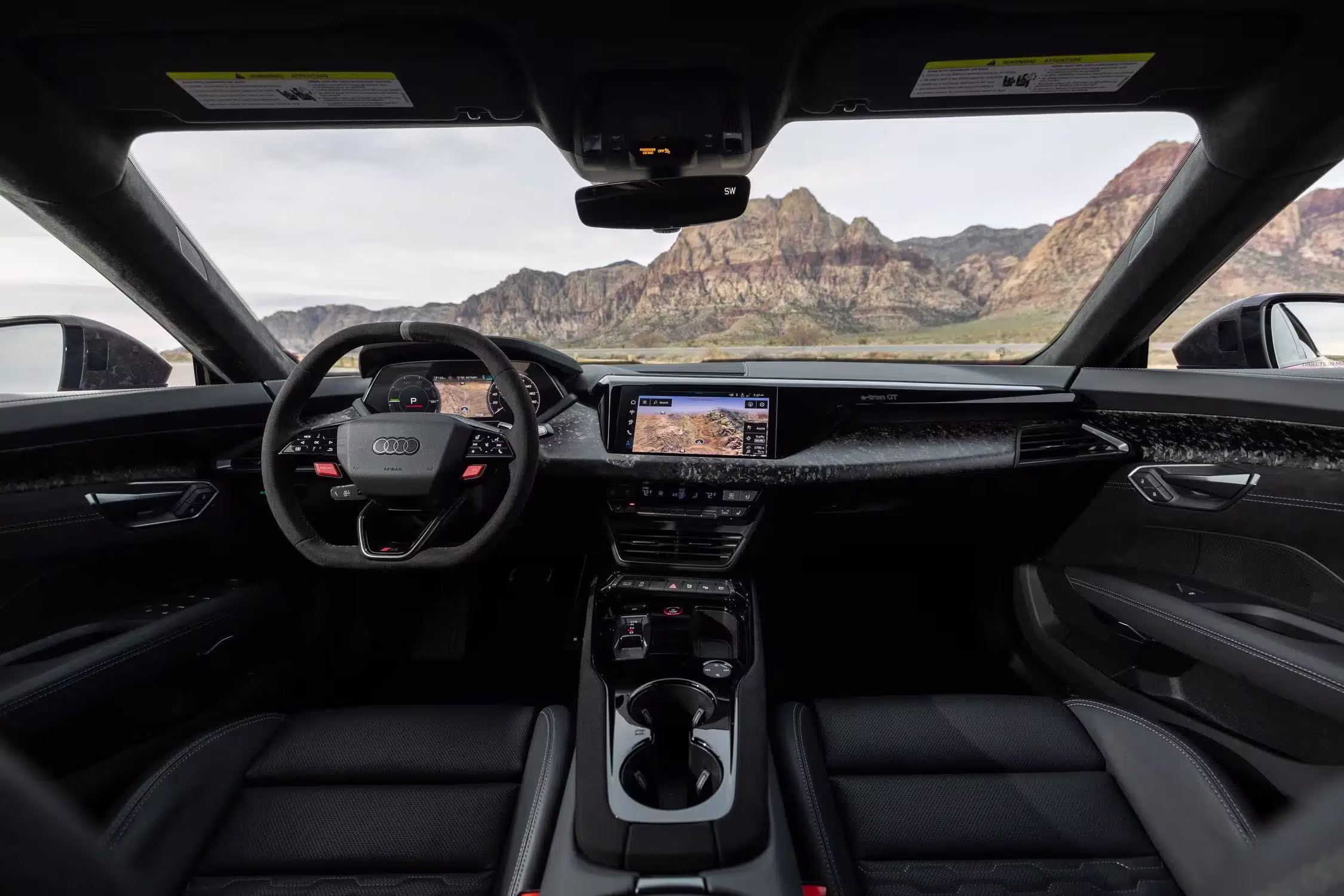 Audi RS e-tron GT Innenansicht (Cockpit)