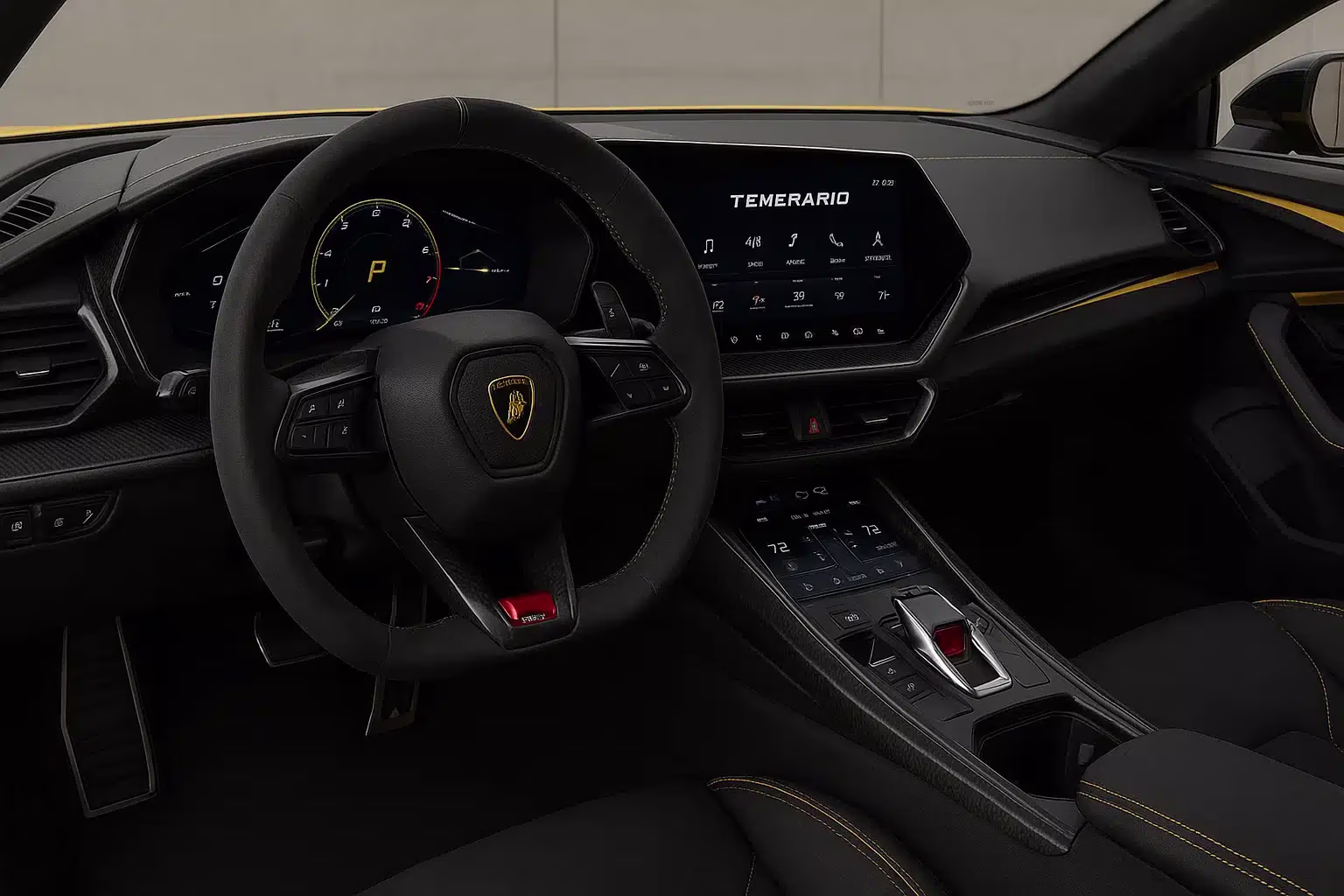 Lamborghini Temerario Innenansicht (Cockpit)
