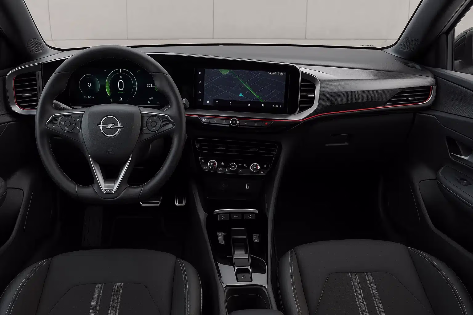 Opel Mokka GSE Innenansicht (Cockpit)