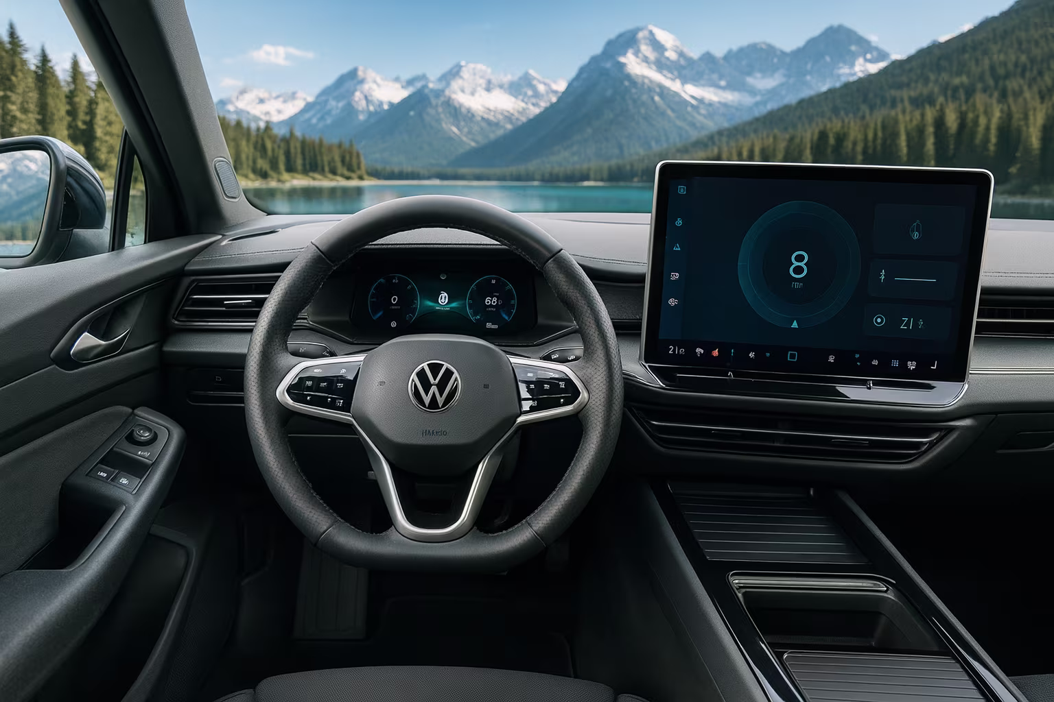 VW ID.7 Pro Tourer Innenansicht (Cockpit)