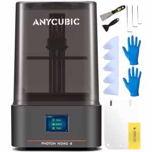 resin 3d drucker mit 4k monochrom display für hochwertige miniaturen